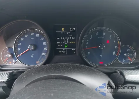 2014 Maserati Granturismo Mc/Sport from USA, damaged, VIN ZAM45VLA3E0083298